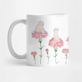 Flower Kittens Mug